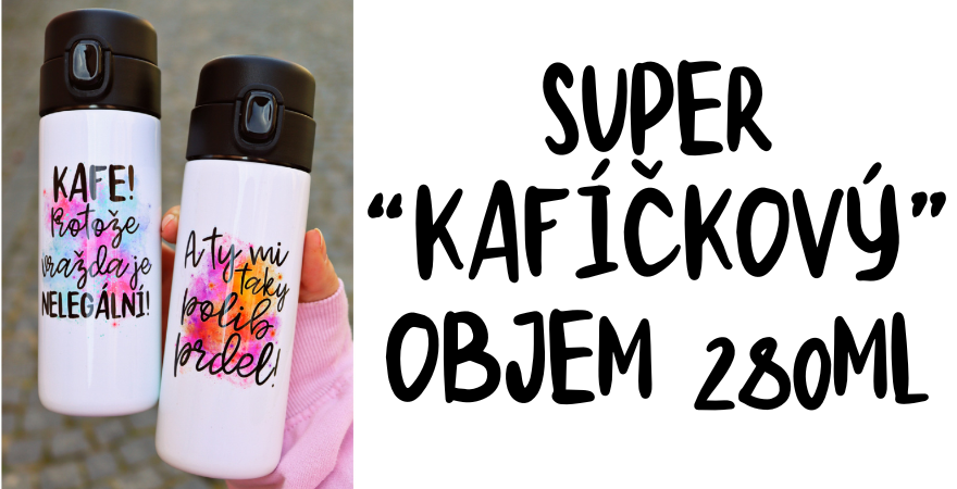 super “kafíčkový” objem 280ml